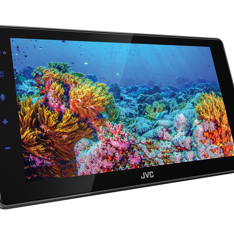 JVC KW-Z900DBW - MP3-Autoradio mit Touchscreen / DAB / Bluetooth / USB / CarPlay