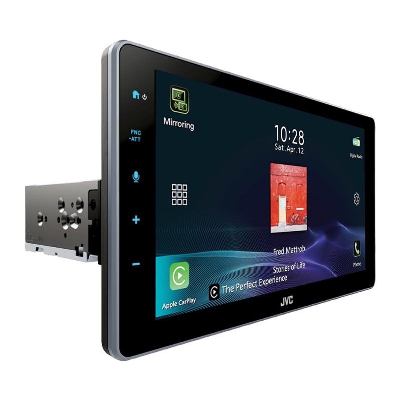 JVC KW-Z900DBW - MP3-Autoradio mit Touchscreen / DAB / Bluetooth / USB / CarPlay