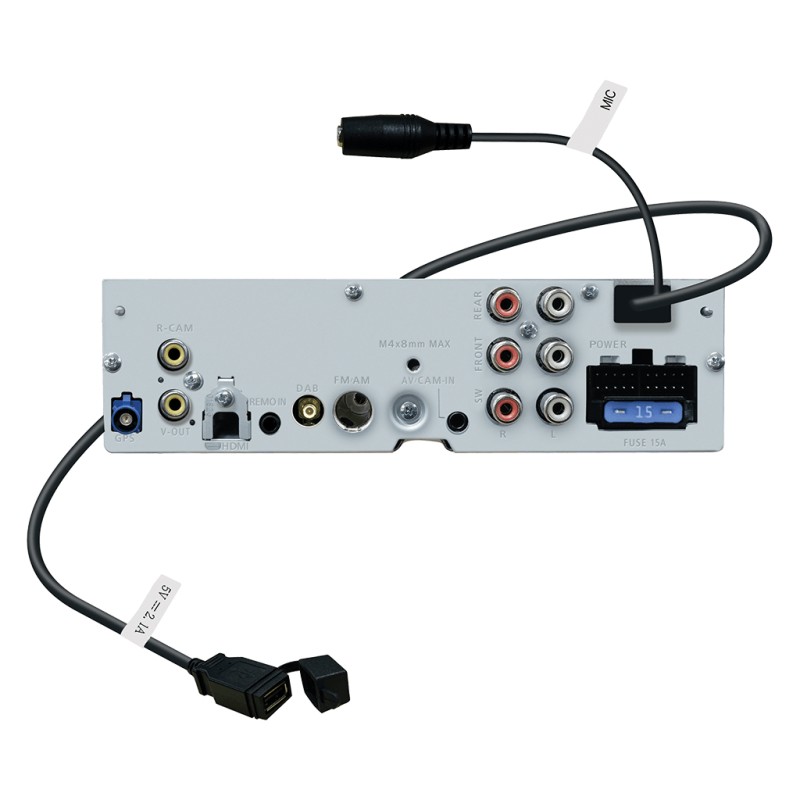 JVC KW-Z900DBW - MP3-Autoradio mit Touchscreen / DAB / Bluetooth / USB / CarPlay