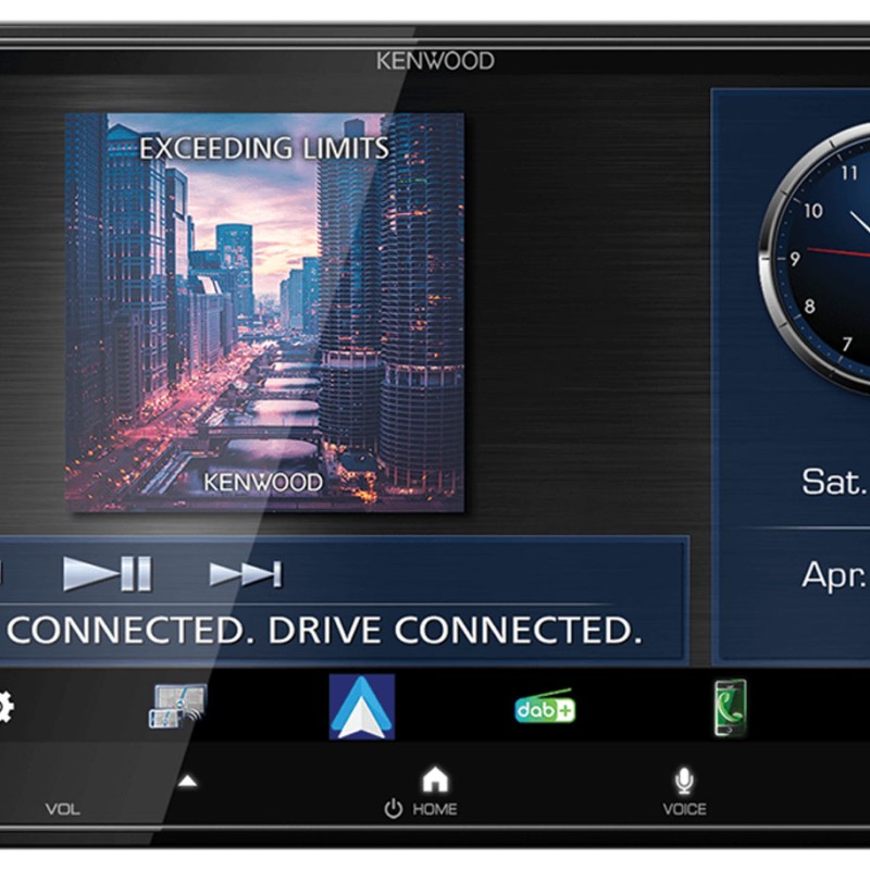 KENWOOD DMX7525DABS Kabellose Smartphone-Integration