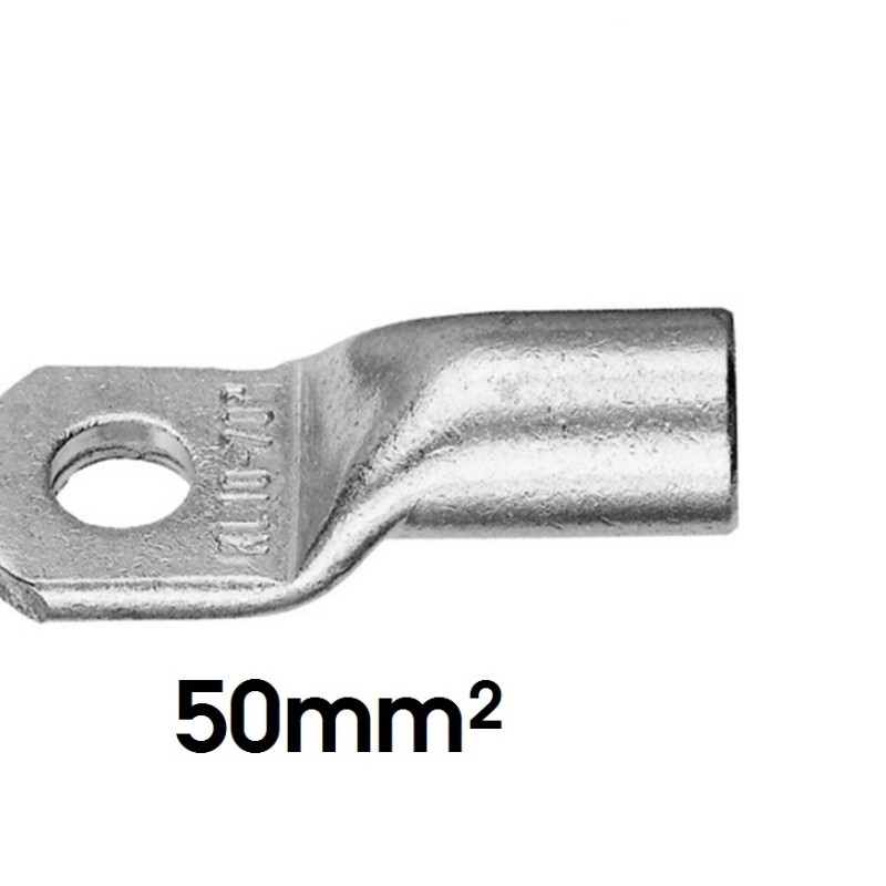 KLAUKE Rohrkabelschuh, 50mm², M10, 20mm breit 2 Stück