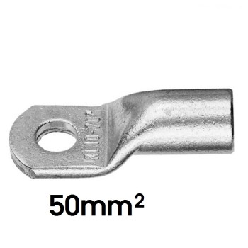 KLAUKE Rohrkabelschuh, 50mm², M12, 23mm breit 2 Stück