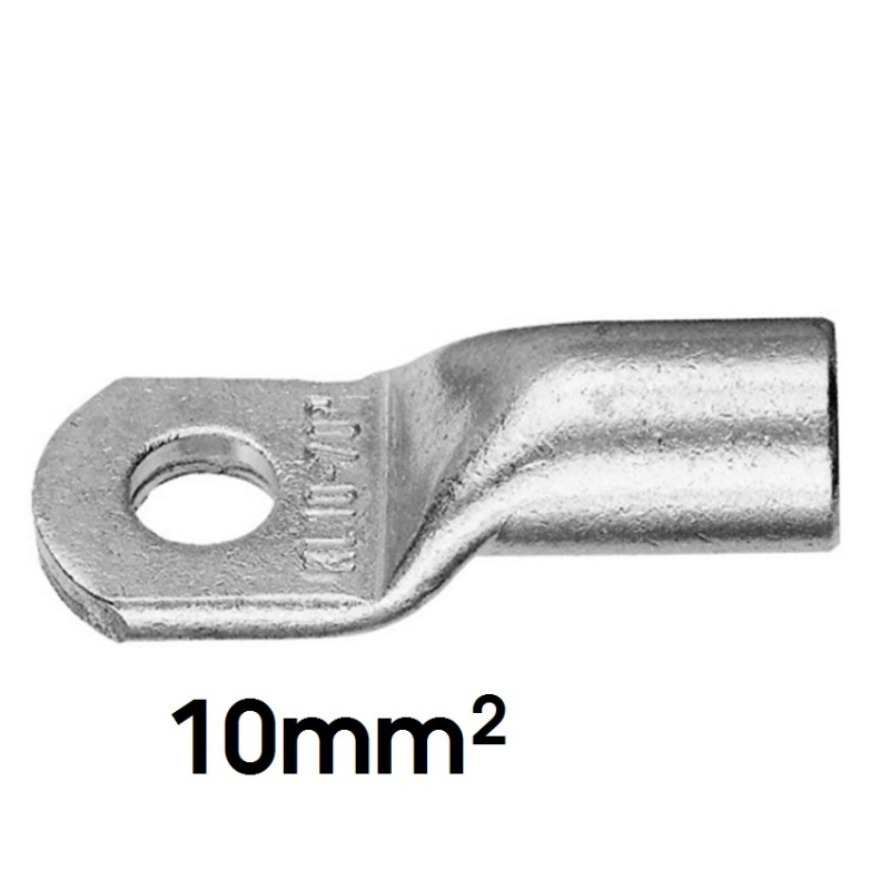 KLAUKE Rohrkabelschuh, 10mm², M10, 17mm breit 2 Stück