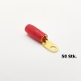 HA67R-50 Ringösen 10 mm² > 4 mm 50 STK. Rot
