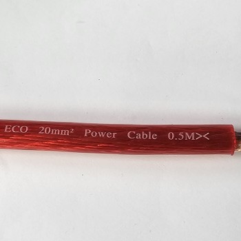 Stromkabel 20 mm² Rot
