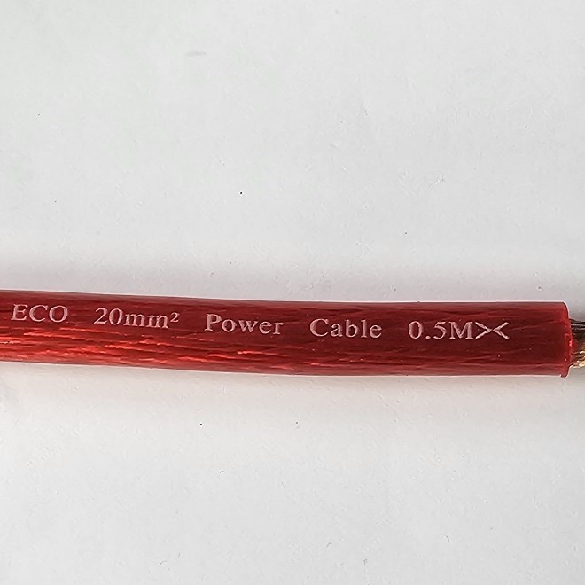 Stromkabel 20 mm² Rot