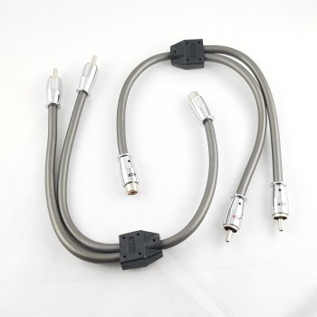 ACR HKAB07YM Y-Adapterkabel zum Verteilen von Audiosignalen