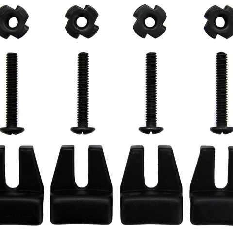 Lautsprecher Schutzgitter Halterungen massiv Set