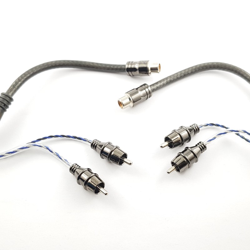 Zealum ZC-BYM Doppelt abgeschirmte Y-Adapter