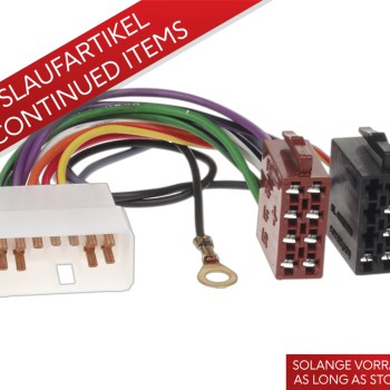 ISO Adapterkabel Subaru Justy > ISO Norm