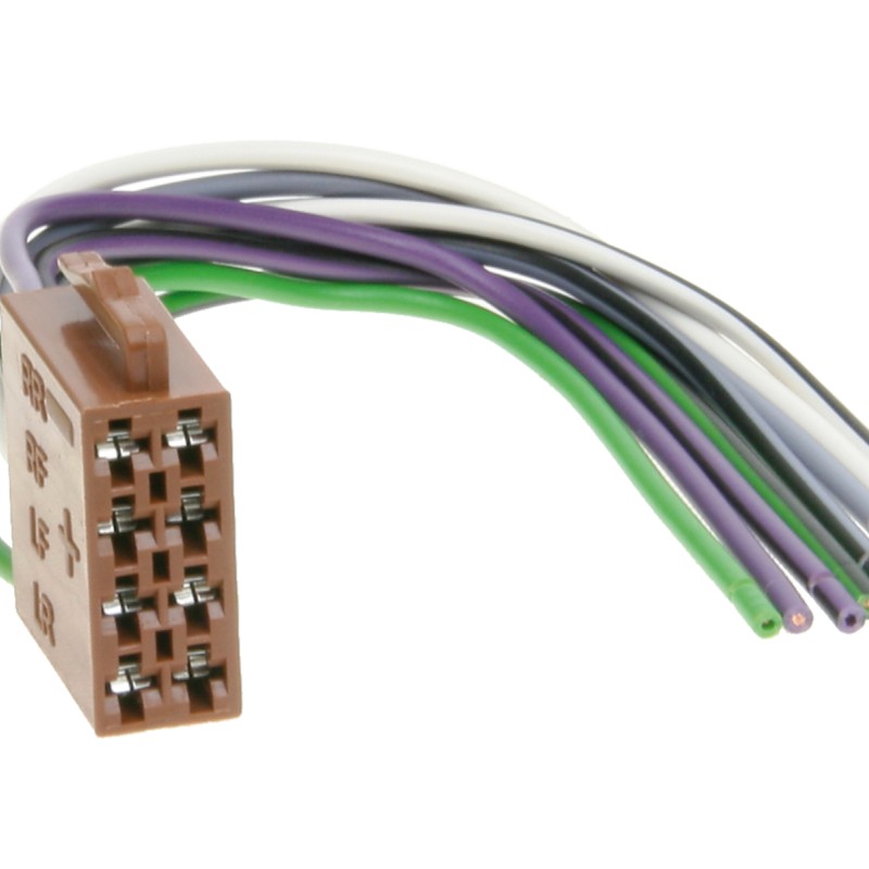 Radioadapter ISO Lautsprecher>lose Kabel 15cm