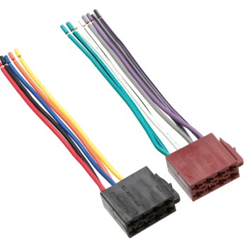 Radioadapter ISO Strom/Lautsprecher>lose Kabel 15cm