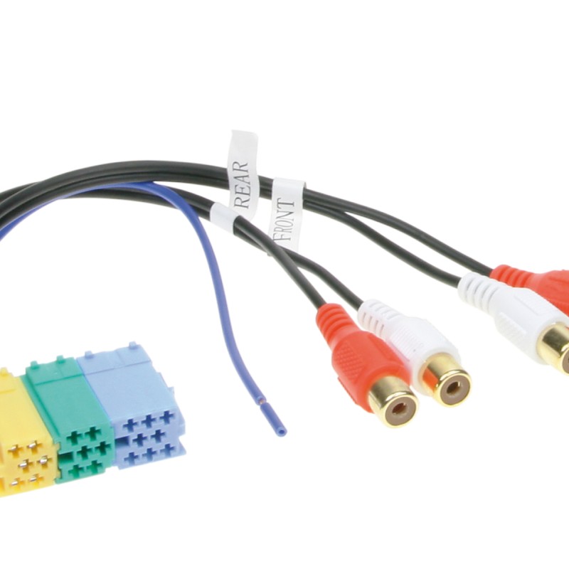 Vorverstärkeradapter  Mini ISO > Cinch