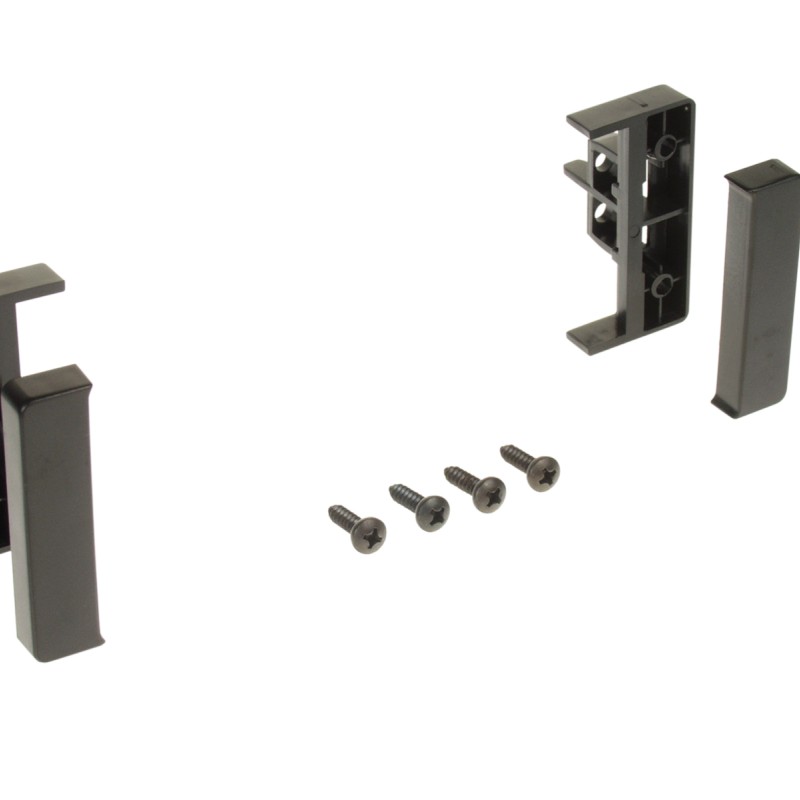 1-DIN Radioblende Audi A2/A3/A4/A6 schwarz