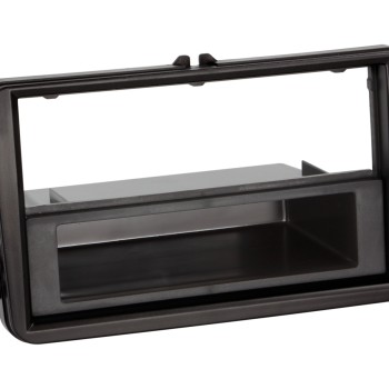 2-ISO Radioblende mit Fach Seat/Skoda/VW schwarz