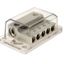 Verteilerblock (silber) 2 x 35 - 50 mm² / 5 x 20 mm²
