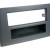1-DIN Radioblende mit Fach Volvo XC90 2002-2014