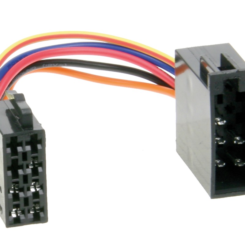 Universal Umrüstadapter ISO Buchse > ISO Stecker Strom