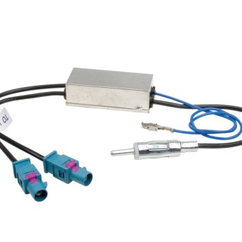 Antennenadapter-Diversity DIN/ 2 x FAKRA/ Phantomeinspeisung