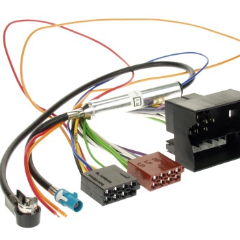 ISO Adapterkabel Opel Quadlock>ISO/Antenne ISO(m)