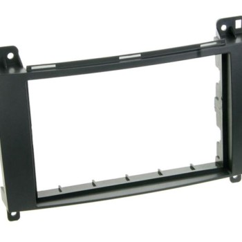 2-DIN Radioblende Mercedes diverse Fahrzeuge schwarz