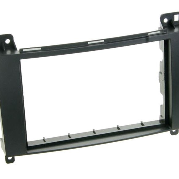 2-DIN Radioblende Mercedes diverse Fahrzeuge schwarz