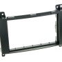 2-DIN Radioblende Mercedes diverse Fahrzeuge schwarz