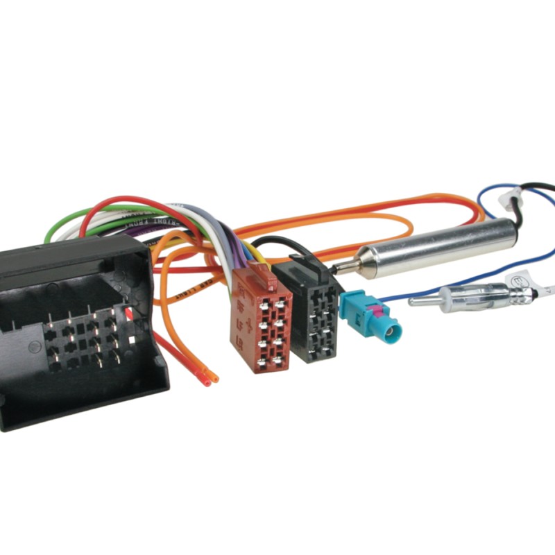 ISO Adapterkabel Citroen / Peugeot + Antennenadapter