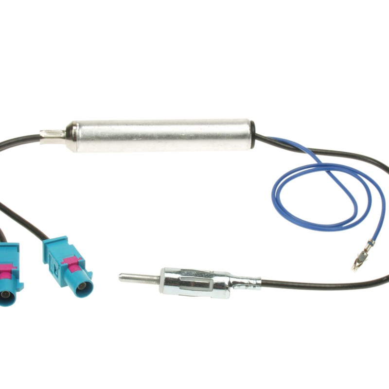 Antennenadapter DIN / 2 x FAKRA / Phantomeinspeisung