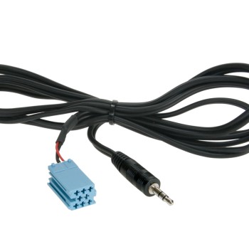 Klinkenstecker 3.5mm > Mini-ISO (blau)