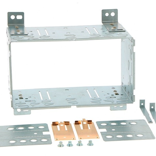 Radioblende KIA Carnival (VQ) 2006-11 2DIN schwarz Installer Kit