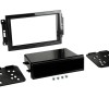 2-DIN Radioblende mit Fach Chrysler/Doge/Jeep Klavierlack