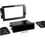 2-DIN Radioblende mit Fach Chrysler/Doge/Jeep Klavierlack