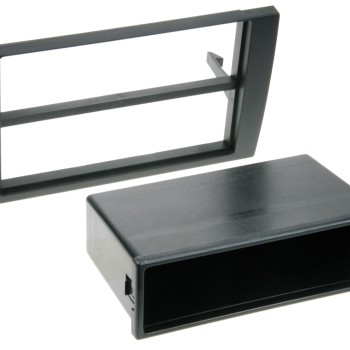 2-DIN RB mit Fach Audi A4 B6 / B7 / Seat Exeo schwarz