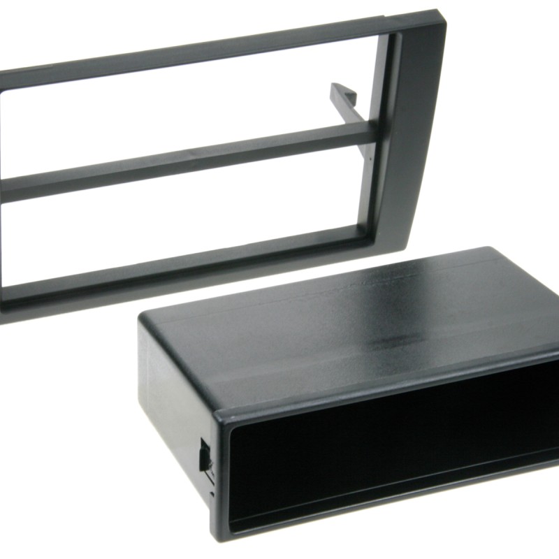 2-DIN RB mit Fach Audi A4 B6 / B7 / Seat Exeo schwarz