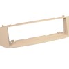 1-DIN Radioblende Fiat 500 10/2007-07/2015 beige