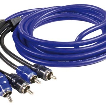 ZC-P352 -ZEALUM Cinch-Cable PURE 3.5m 2-Kanal