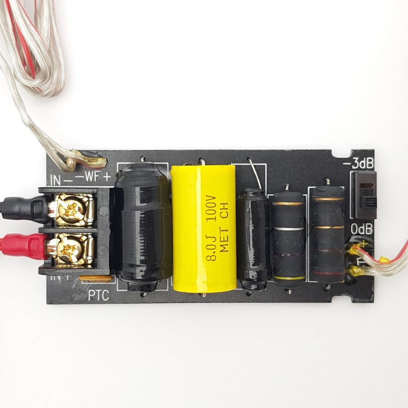  2-Wege Frequenzweiche  Ersatzteile aus dem Axton AC28VT-N