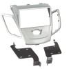 2-DIN Radioblende Ford Fiesta ohne Display silber