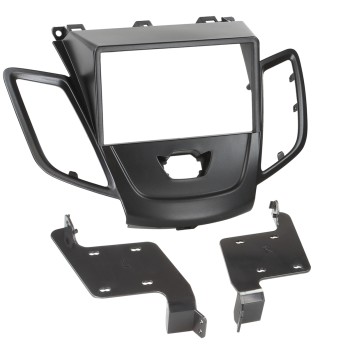 2-DIN Radioblende Ford Fiesta ohne Display schwarz