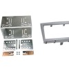 2-DIN Radioblende  Porsche 911/Boxster/Cayman vulkangrau