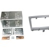 2-DIN Radioblende  Porsche 911/Boxster/Cayman vulkangrau