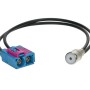 Antennenadapter Doppel-Fakra > ISO Audi / Seat / Skoda / VW