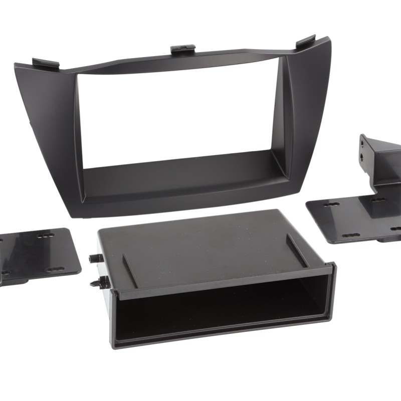 2-DIN RB mit Fach Hyundai IX35 2010 > schwarz