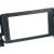 2-DIN Radioblende Suzuki Grand Vitara 2005-2015 schwarz