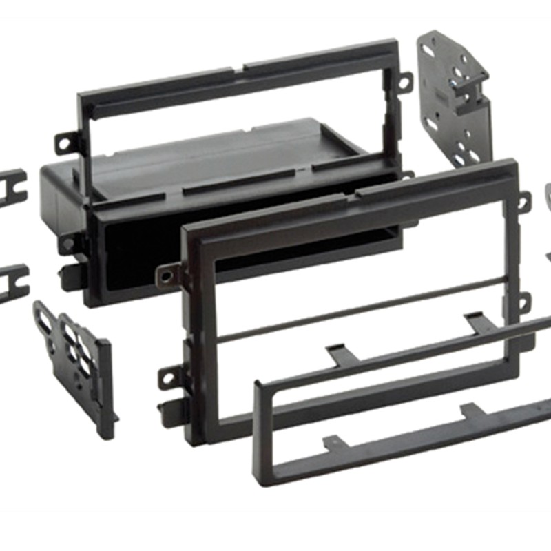 2-DIN Radioblende mit Fach Ford/Lincoln/Mercury schwarz