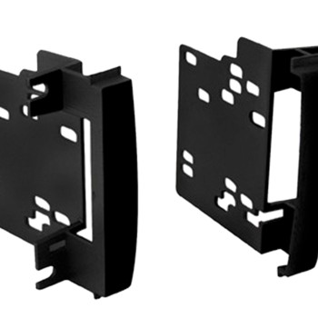 2-DIN Radioblende Chrysler/Dodge/Jeep/VW schwarz