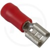 FLACHSTECKHÜLSE ROT 0.5-1.0 MM² / 2.8 MM(100)