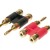 Bananenstecker 1 x rot/1 x schwarz 4 mm²-6mm² Doppelstecker