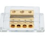 Verteilerblock (gold) 1 x 50 mm² + 2 x 20 mm² / 4 x 20 mm²